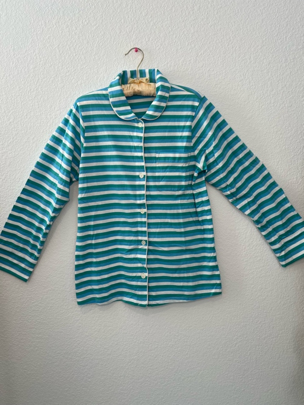 J. Crew Cotton Long sleeve knit pajama set - Picture 4 of 9
